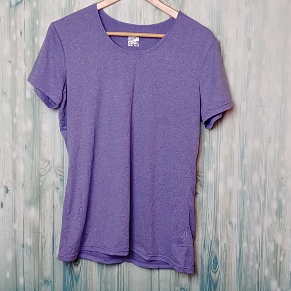 32 Degree cool purple short sleeve tee XL